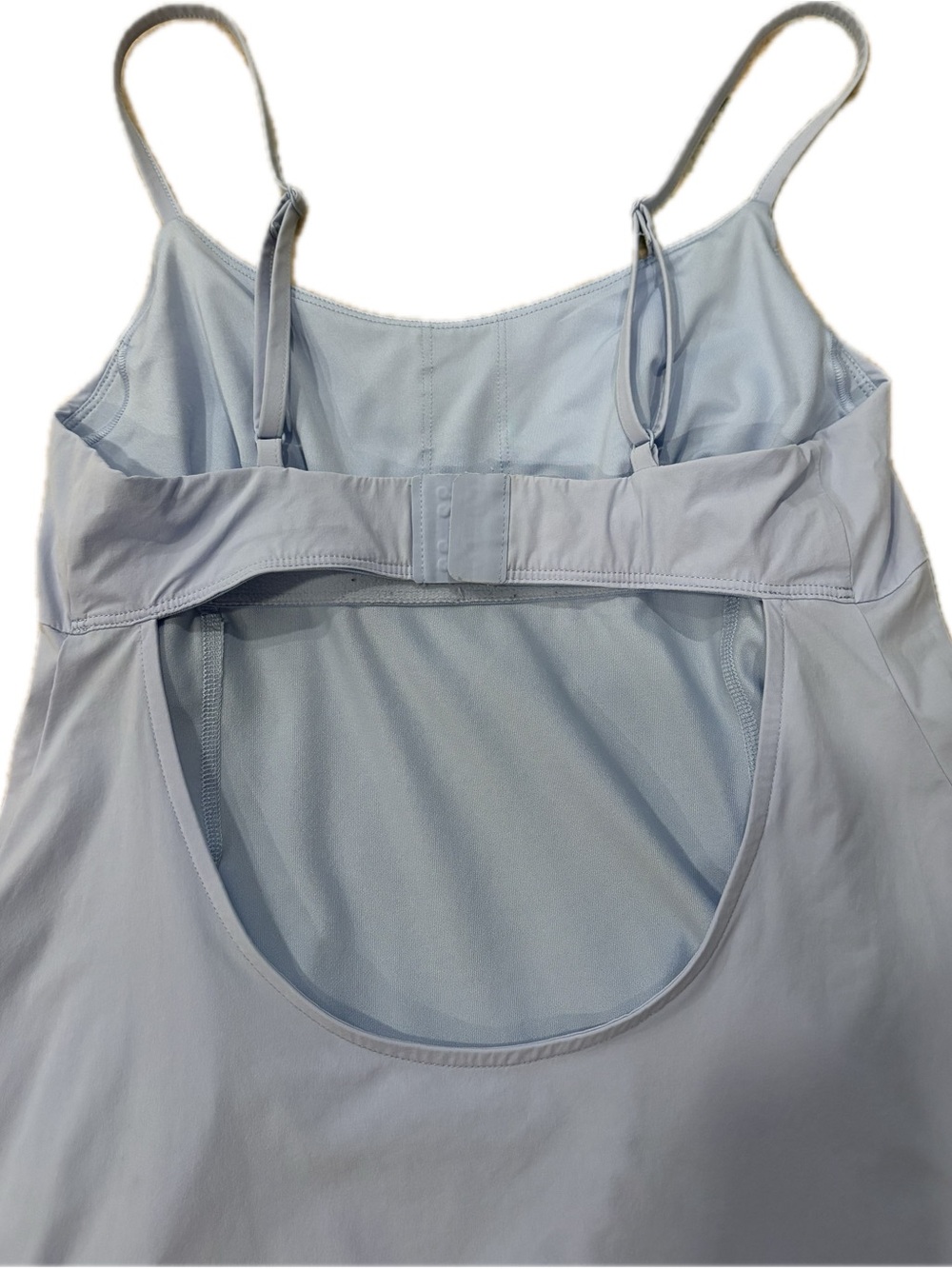 ALO Yoga Light Blue Spaghetti-Strap Slip Dress - Picture 5 of 7